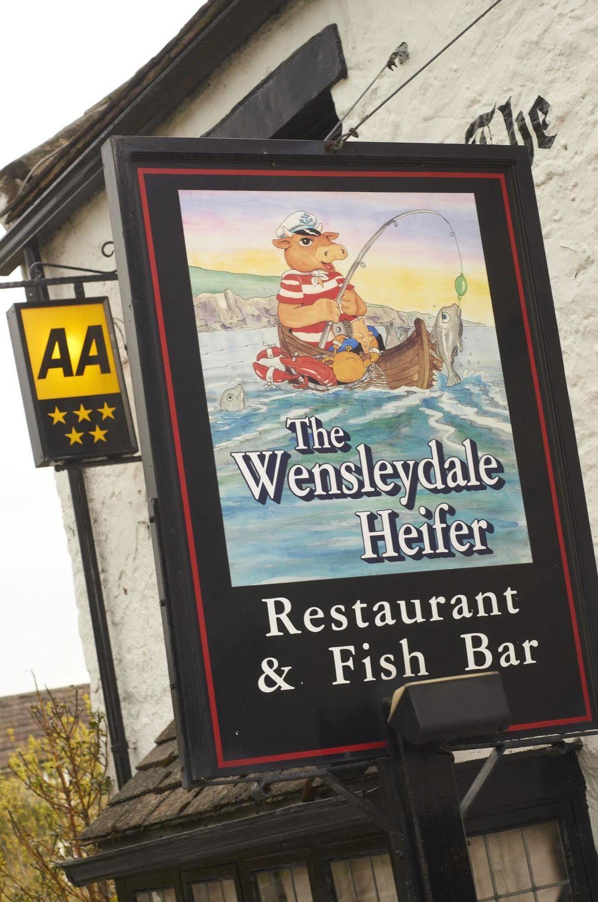 Hotel The Wensleydale Heifer Leyburn Exteriér fotografie